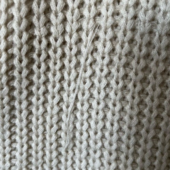 Cliche Chucky Beige Soft Knit Creme Beige Sweater Large - Picture 6 of 14